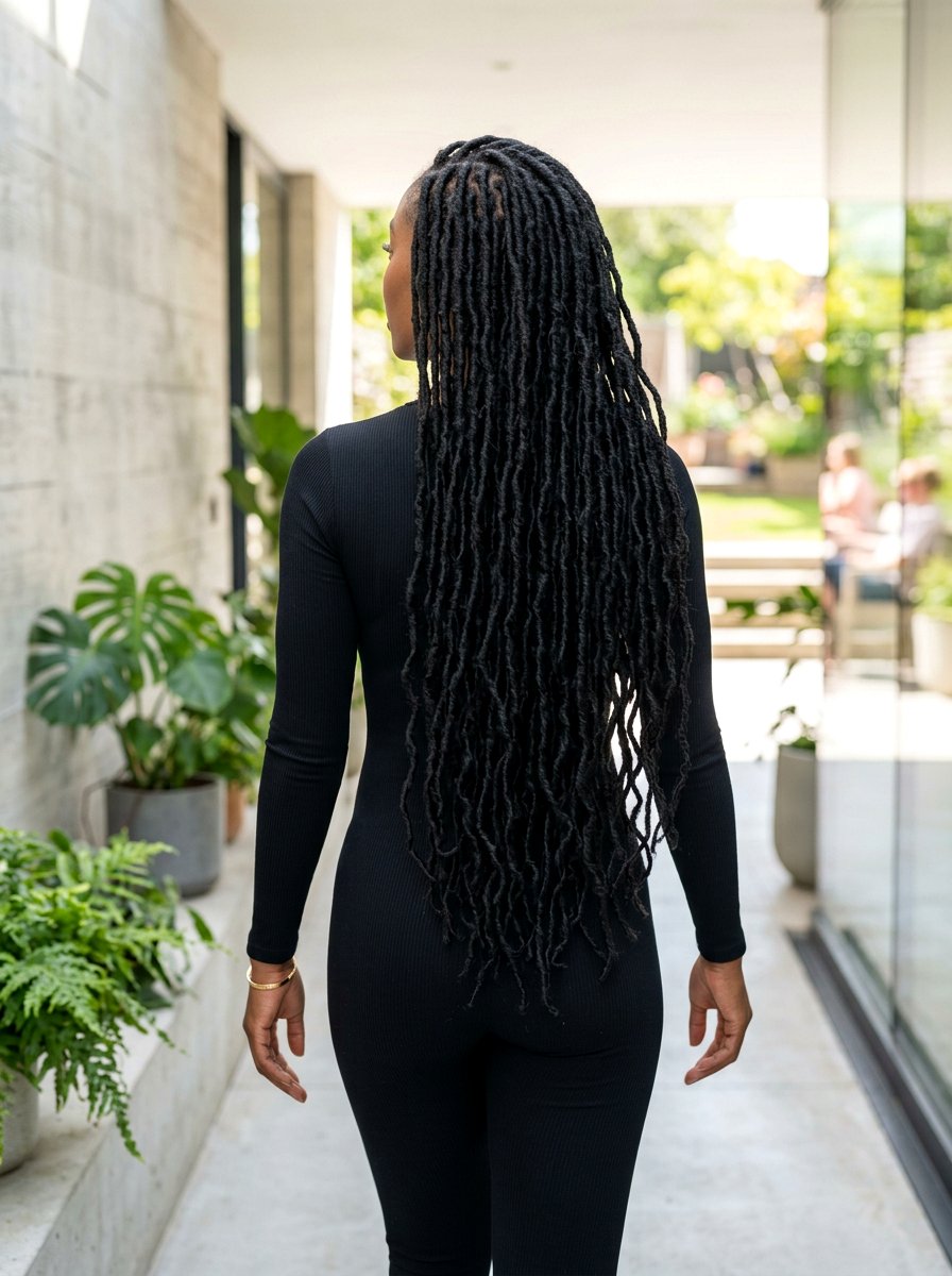 Waist Length Soft Locs - 20 soft locs hairstyles - 20 soft locs hairstyles