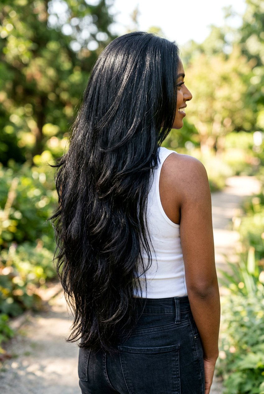 20 Gorgeous Long Haircuts For Thick Hair You Will Adore Lovelyish