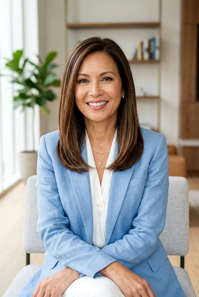 Walnut Balayage - 20 brunette balayage for women over 50 - 20 brunette balayage for women over 50