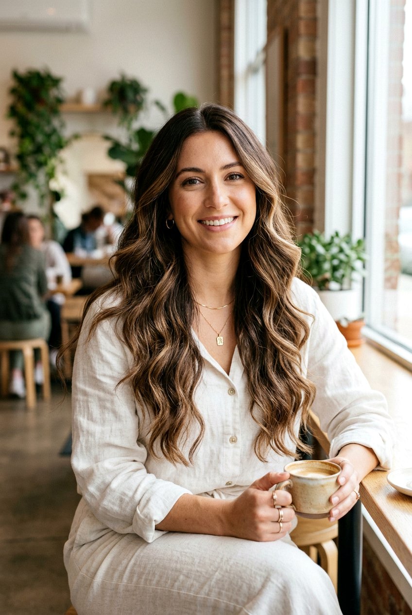 Walnut Brown Balayage - 20 walnut brown hair color - 20 walnut brown hair color