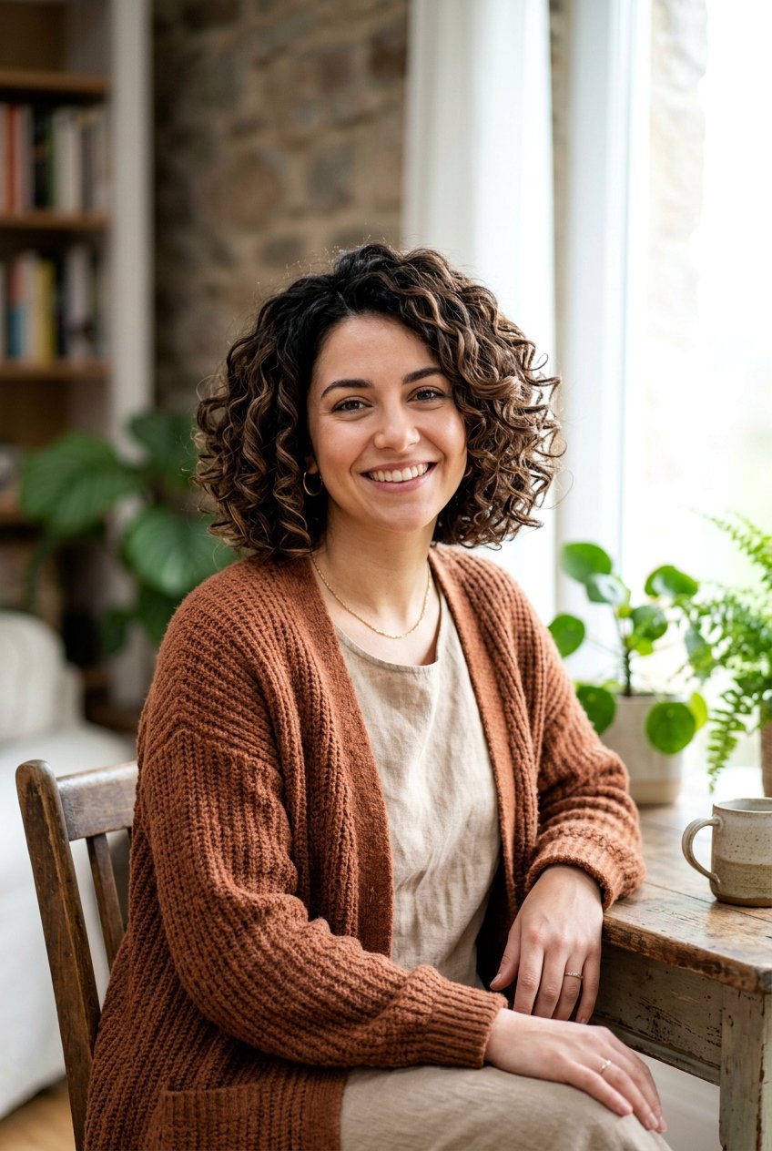 Walnut Brown Balayage Curly Bob - 20 brunette balayage for curly bob - 20 brunette balayage for curly bob