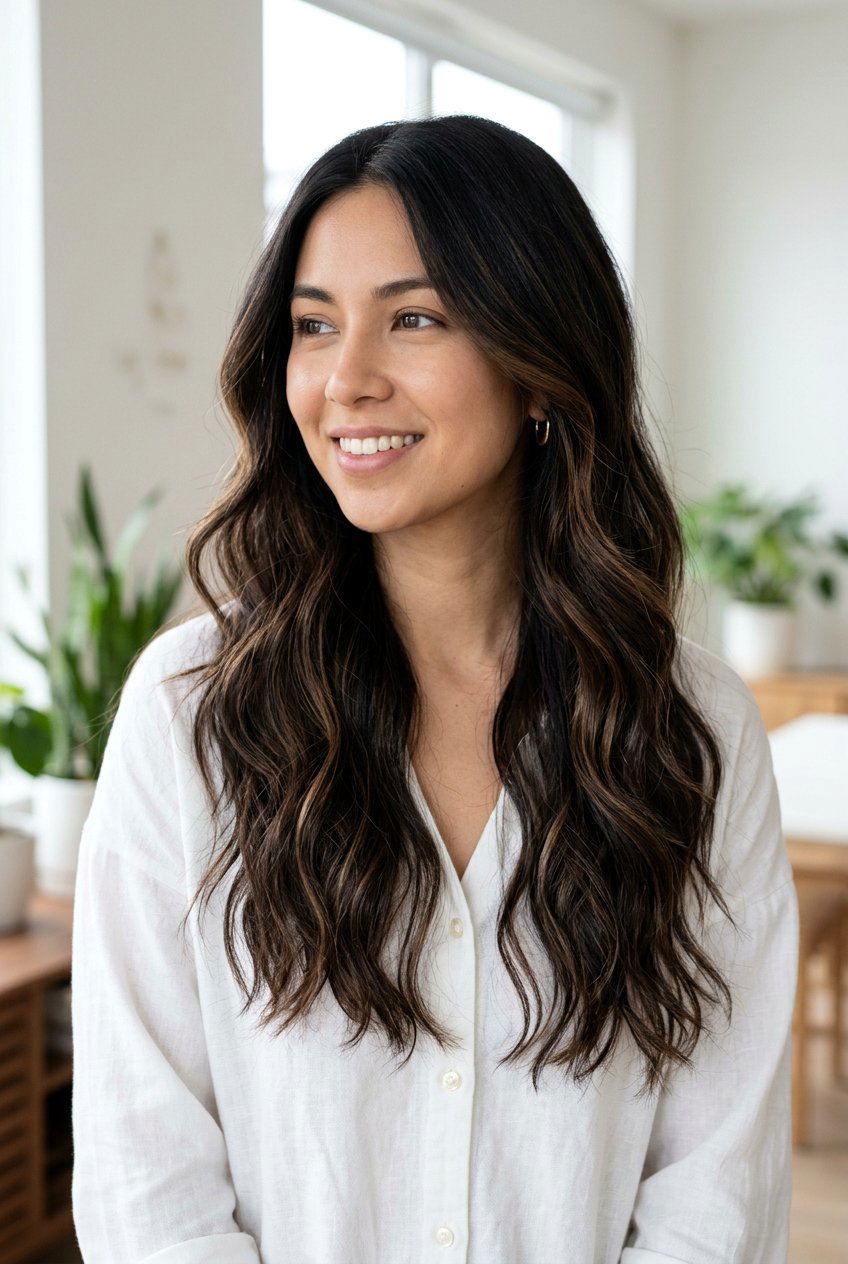 Walnut Brown Highlights for Dark Hair - 20 walnut brown hair color - 20 walnut brown hair color