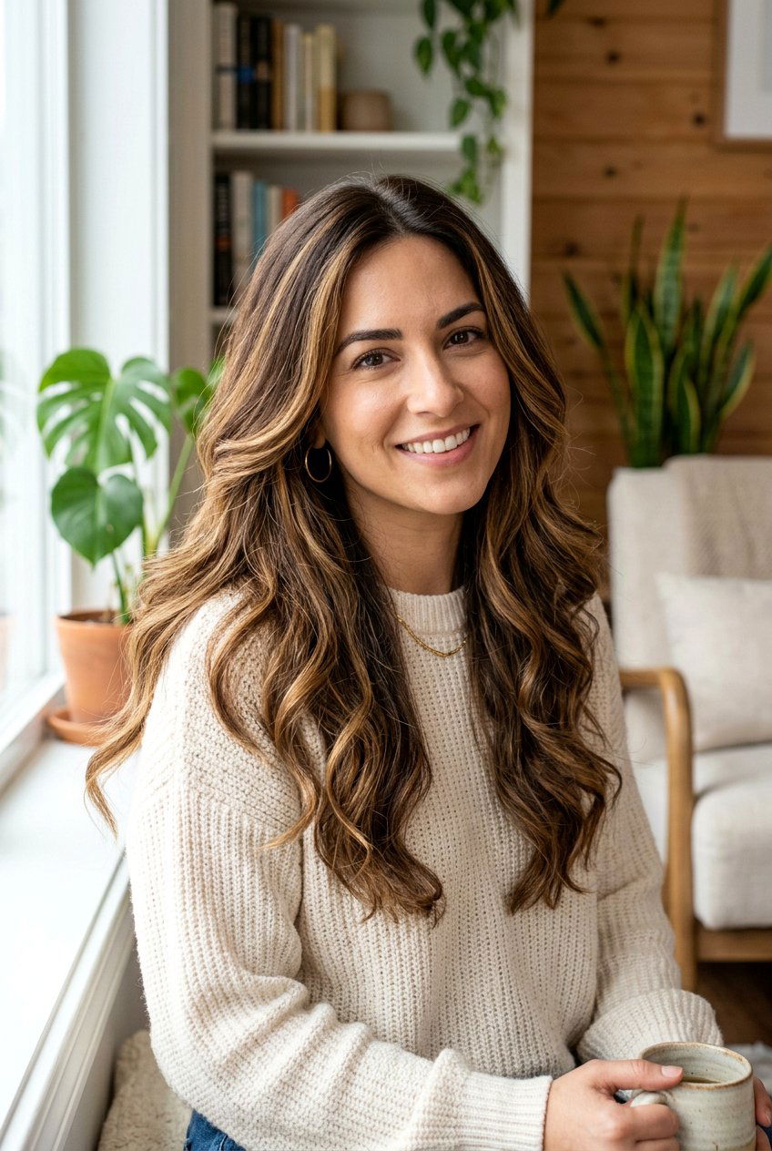 Walnut Brown with Caramel Highlights - 20 walnut brown hair color - 20 walnut brown hair color