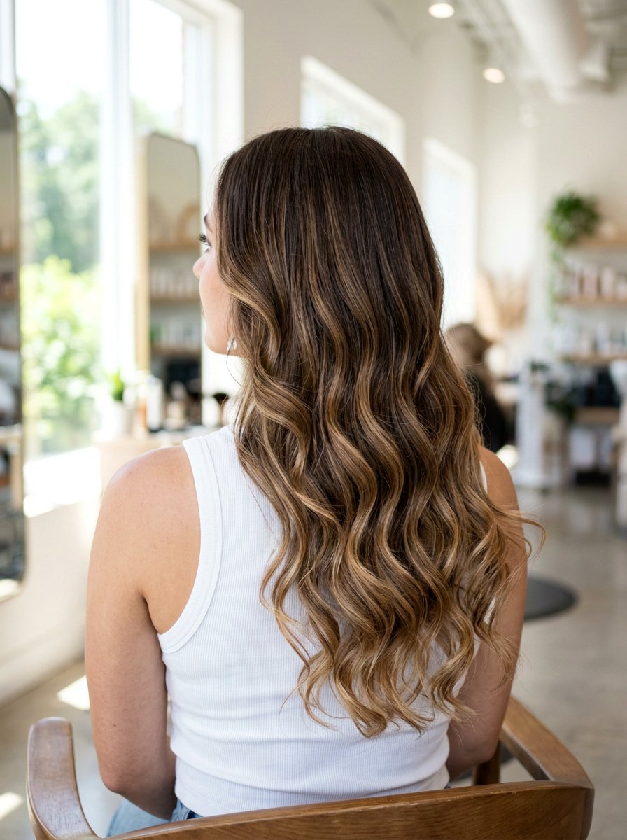 Walnut Brunette Ombre With Highlights - 20 walnut brunette with highlights - 20 walnut brunette with highlights