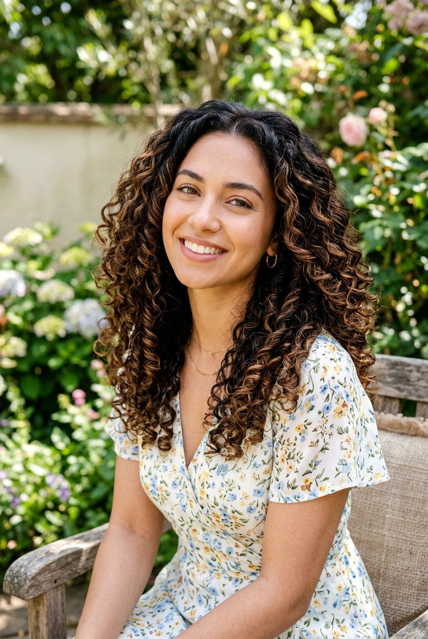 Warm Brown Dimension On Black Hair - 20 dimensional black hair color - 20 dimensional black hair color