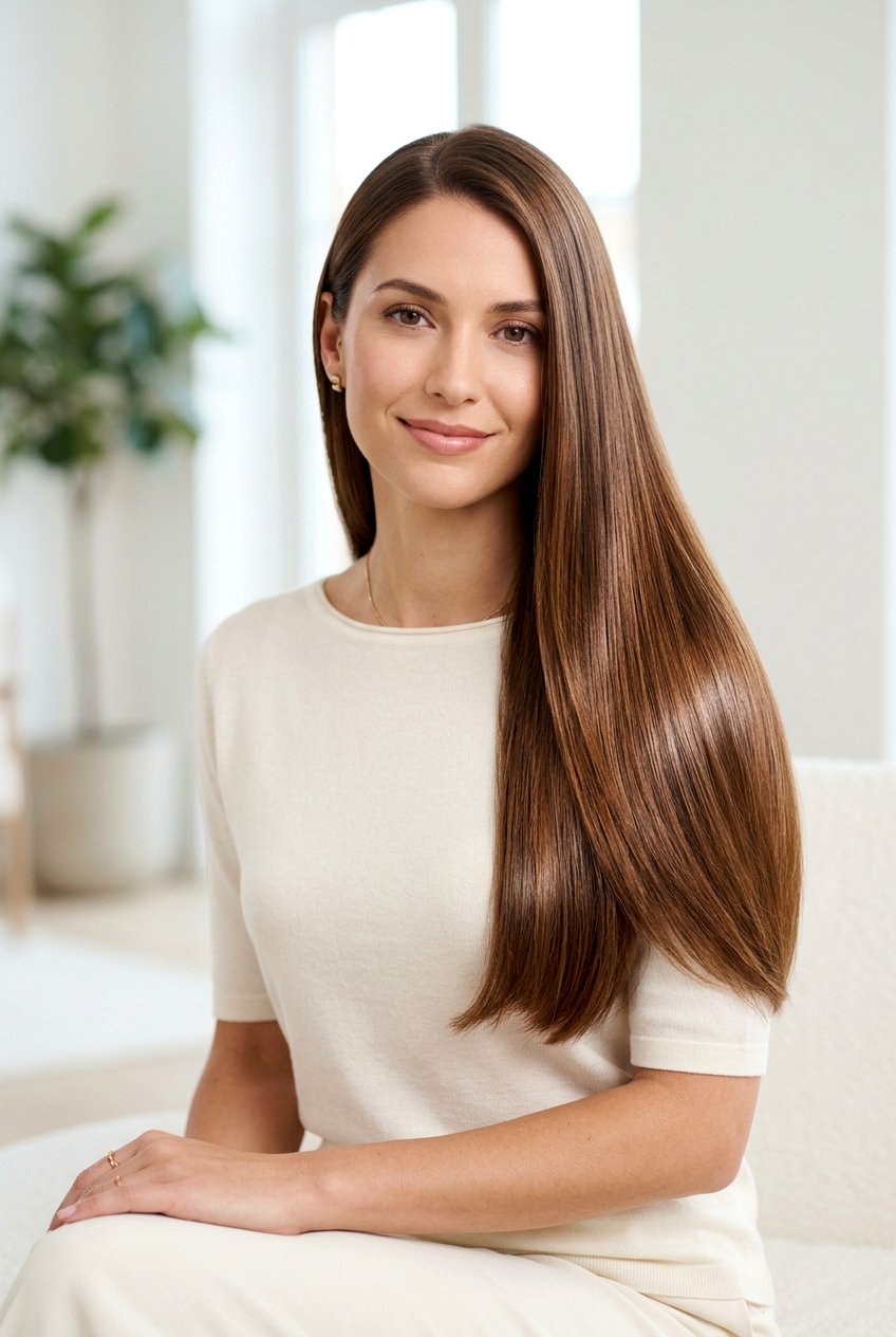 Warm Brunette Gloss Finish - 20 warm brunette hair color ideas - 20 warm brunette hair color ideas