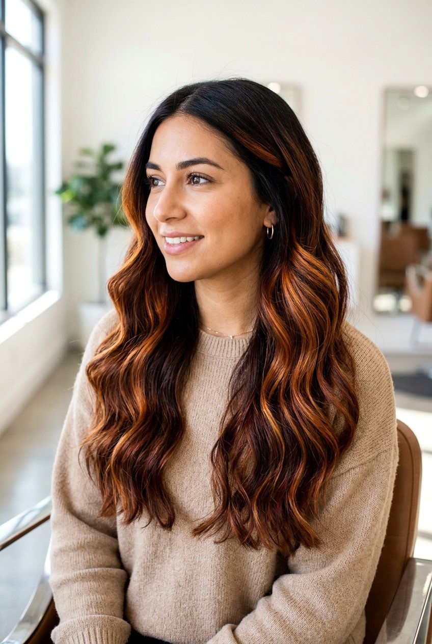 Warm Caramel Balayage - 20 melted caramel balayage - 20 melted caramel balayage