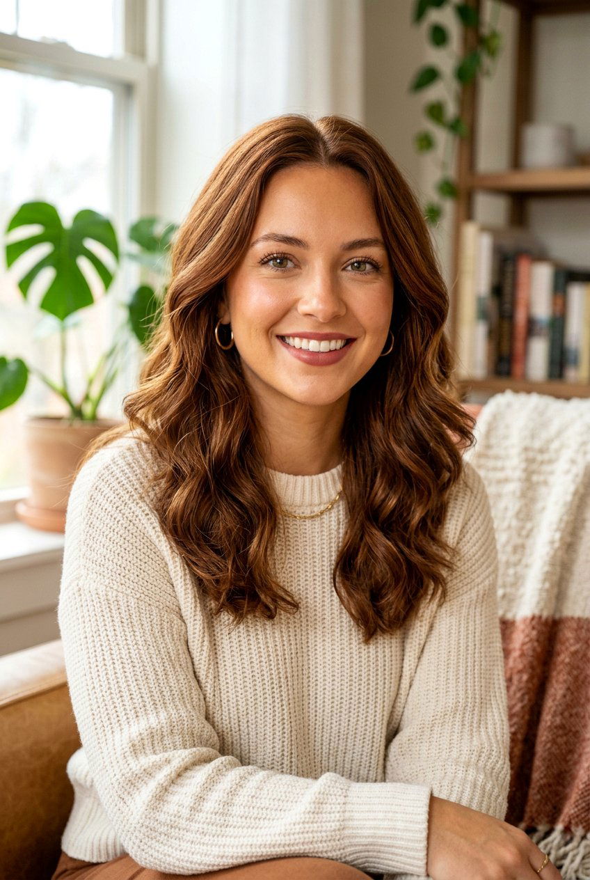 Warm Chestnut Hair Color - 20 hair color ideas for warm undertones - 20 hair color ideas for warm undertones