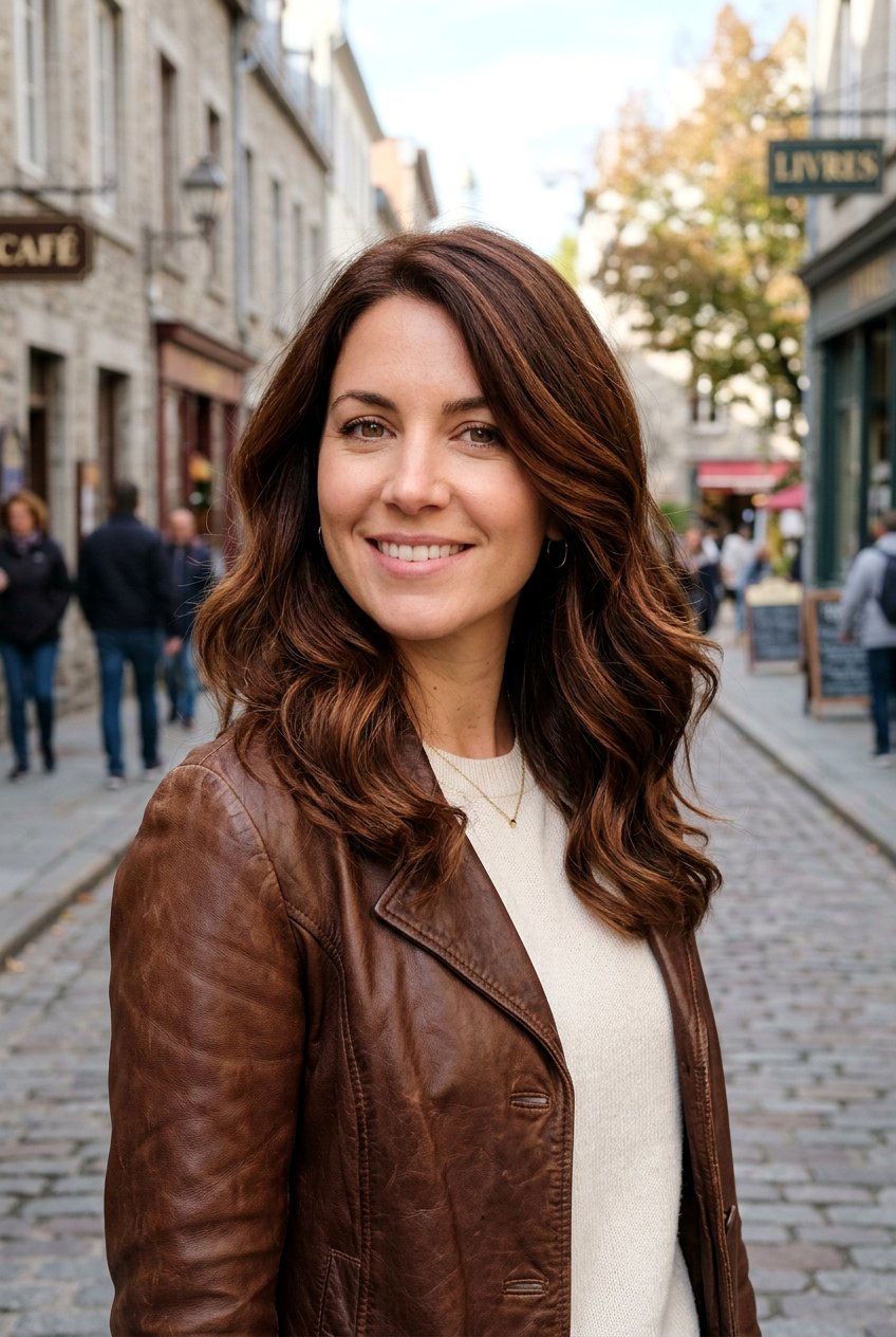 Warm Chocolate Brown Hair - 20 brunette color refresh ideas - 20 brunette color refresh ideas