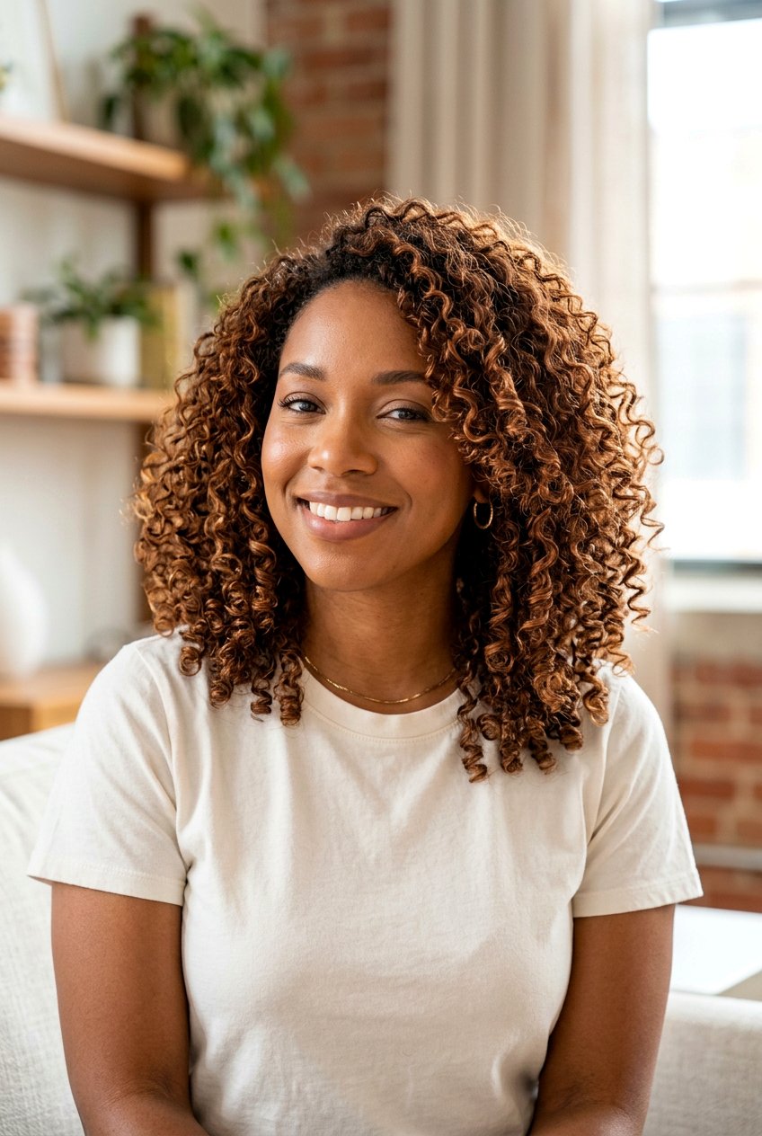 Warm Cinnamon Brown Hair On Naturally Curly Hair - 20 warm cinnamon brown hair - 20 warm cinnamon brown hair