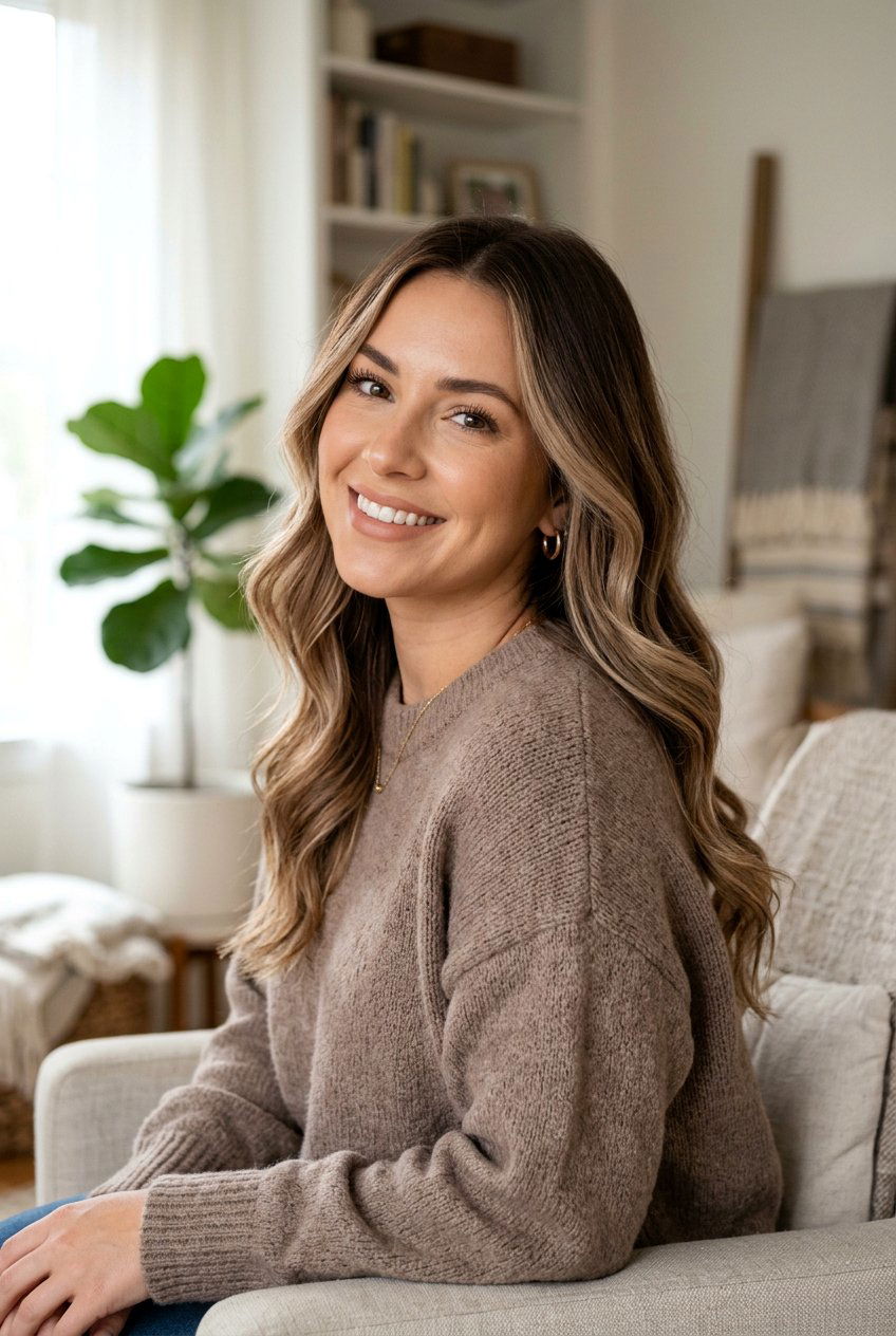 20 Gorgeous Cocoa Brunette with Beige Balayage Looks to Try