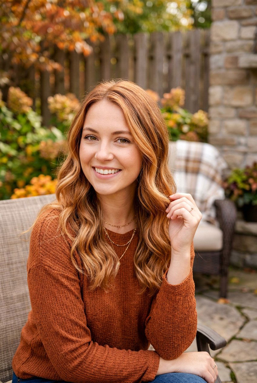 Warm Copper Blonde Balayage - 20 warm blonde balayage - 20 warm blonde balayage