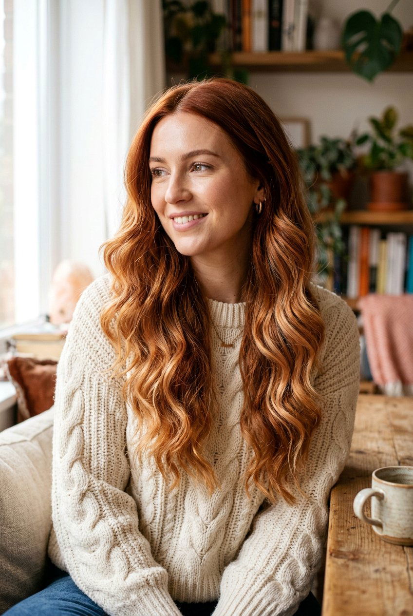 Warm Copper Strawberry Blonde Balayage - 20 strawberry blonde balayage - 20 strawberry blonde balayage