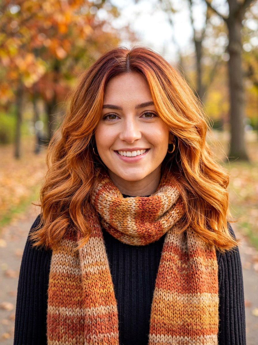Warm Ginger Balayage - 20 rich ginger balayage - 20 rich ginger balayage