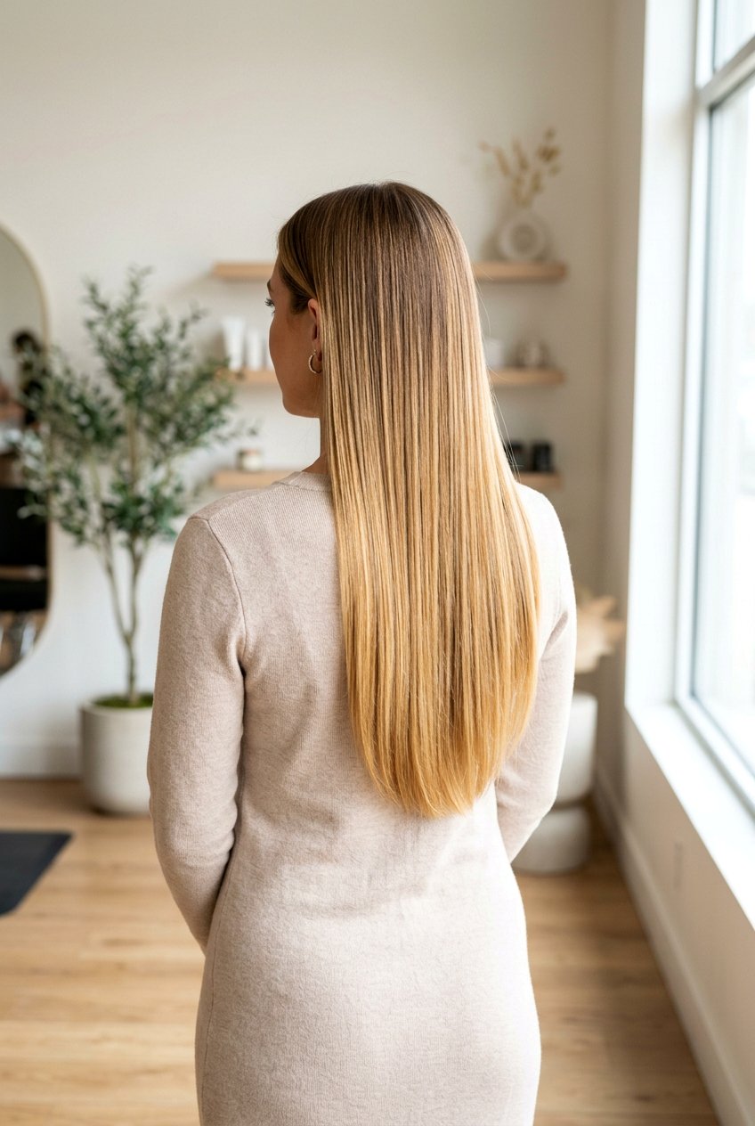 Warm Golden Blonde Balayage On Straight Hair - 20 bright blonde balayage ideas - 20 bright blonde balayage ideas