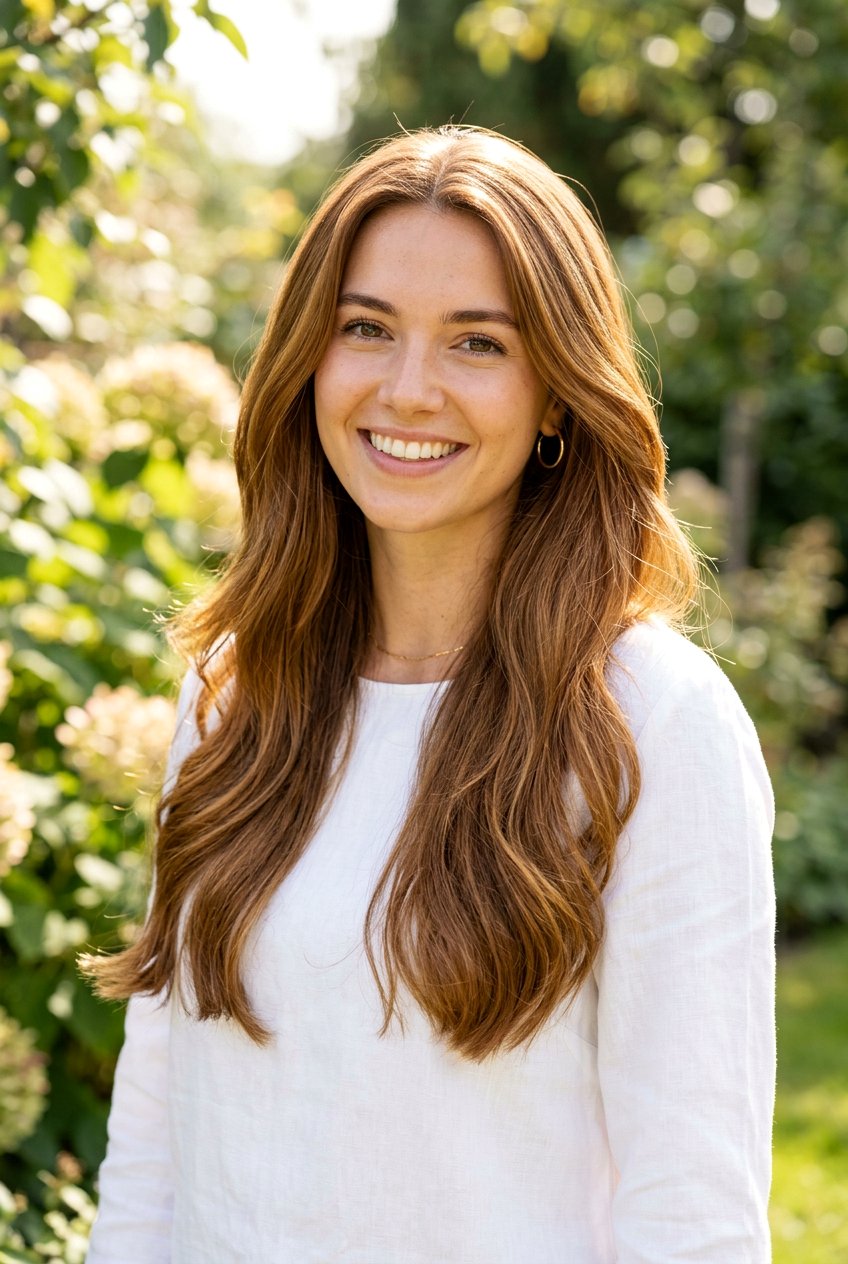 Warm Golden Brown Brunette Hair - 20 brunette hair makeover ideas - 20 brunette hair makeover ideas