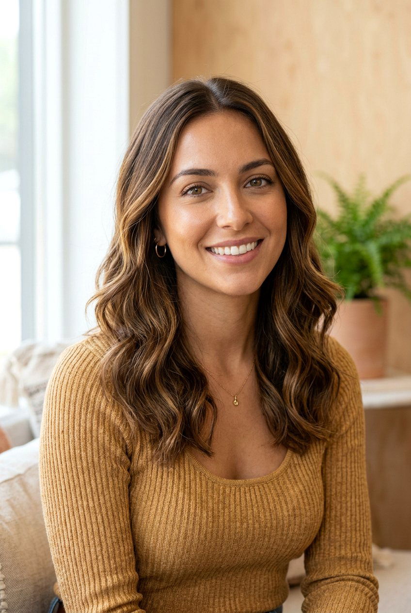 Warm Honey Brunette Highlight - 20 hair color ideas for brunettes with highlights - 20 hair color ideas for brunettes with highlights