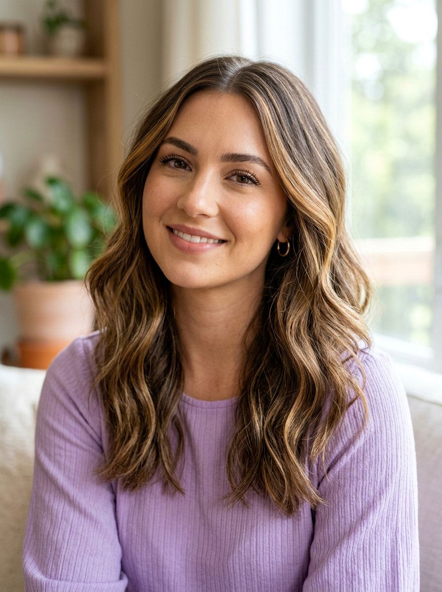 Warm Honey Highlights On Cool Brown Hair - 20 summer honey highlights for brunettes - 20 summer honey highlights for brunettes