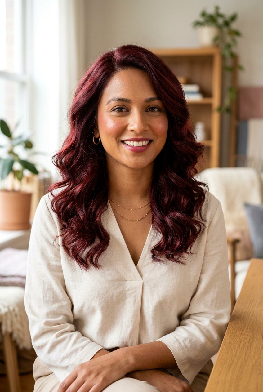 Warm Merlot Hair Color For Medium Skin Tone - 20 merlot hair color ideas - 20 merlot hair color ideas