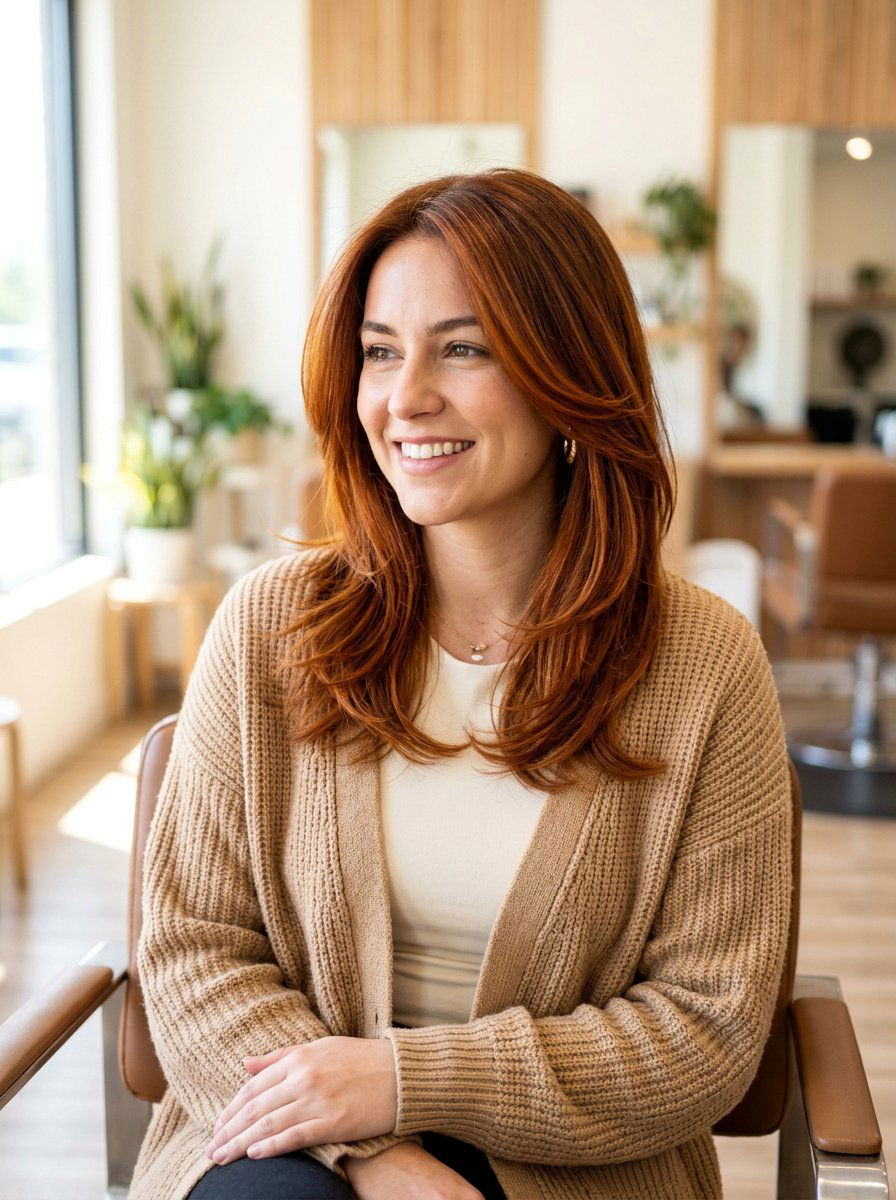 Warm Sienna Brown Gloss - 20 warm tone gloss for brown hair - 20 warm tone gloss for brown hair