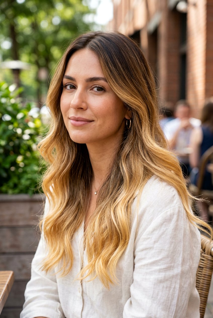 Warm blonde ombre - 20 sun kissed blonde hair - 20 sun kissed blonde hair