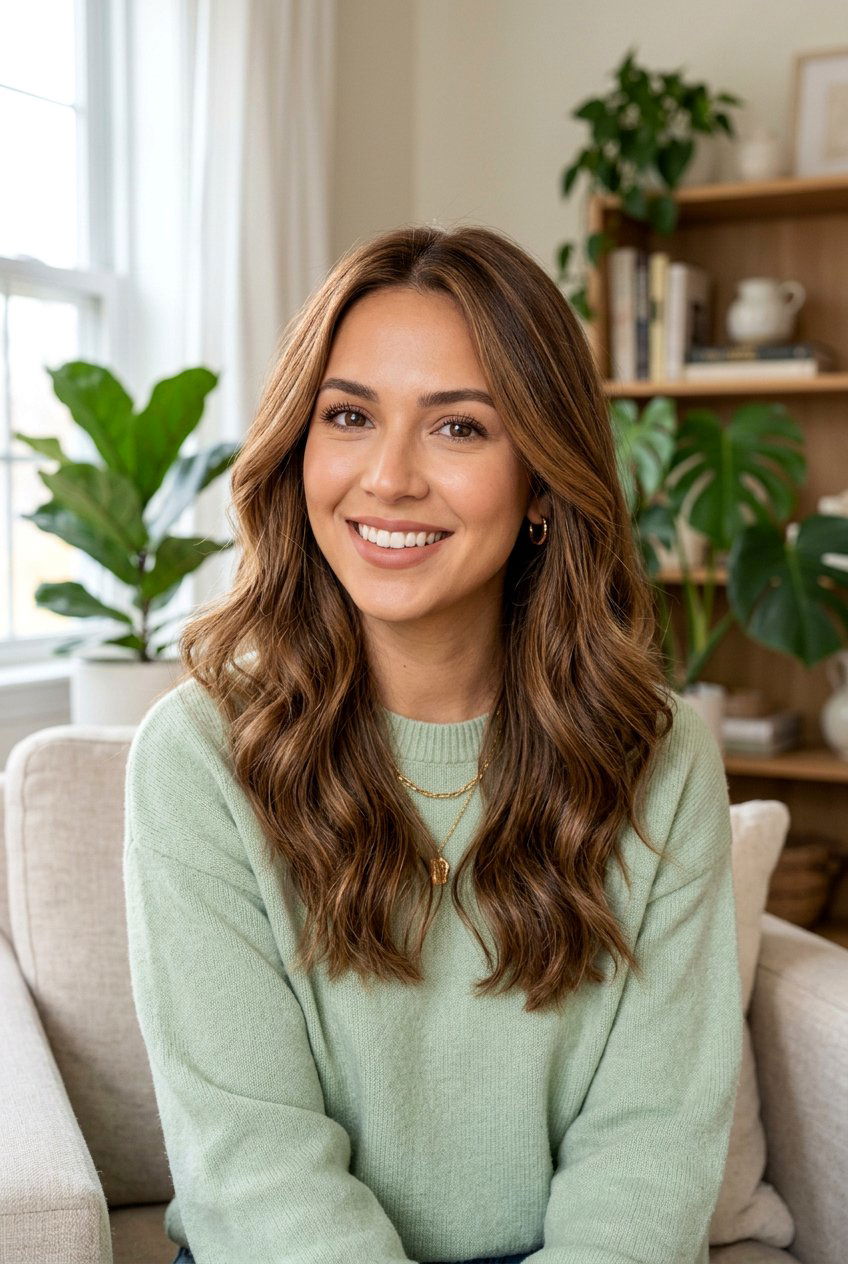 Warm caramel brown hair color - 20 subtle caramel highlights for mature brunettes - 20 subtle caramel highlights for mature brunettes