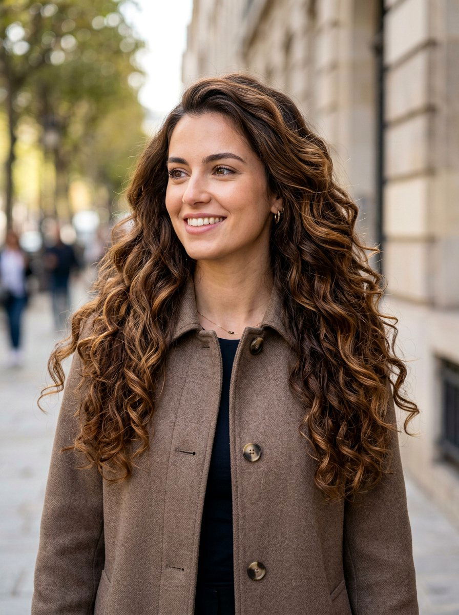 Warm chestnut balayage thick hair - 20 warm chestnut balayage for mature women - 20 warm chestnut balayage for mature women