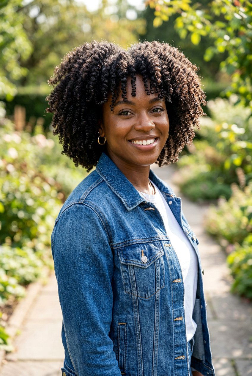Wash And Go - 20 natural hairstyle for college girls - 20 natural hairstyle for college girls