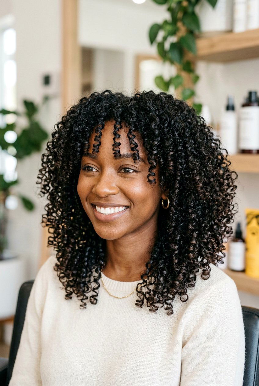 Wash And Go - 20 natural hairstyles for black women - 20 natural hairstyles for black women