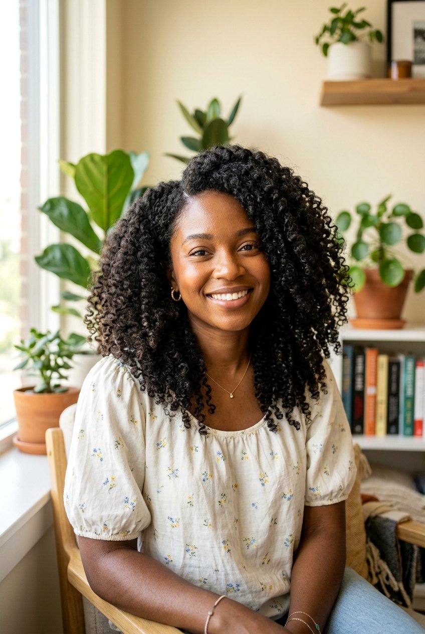 Wash And Go - 20 black women natural hairstyle ideas - 20 black women natural hairstyle ideas