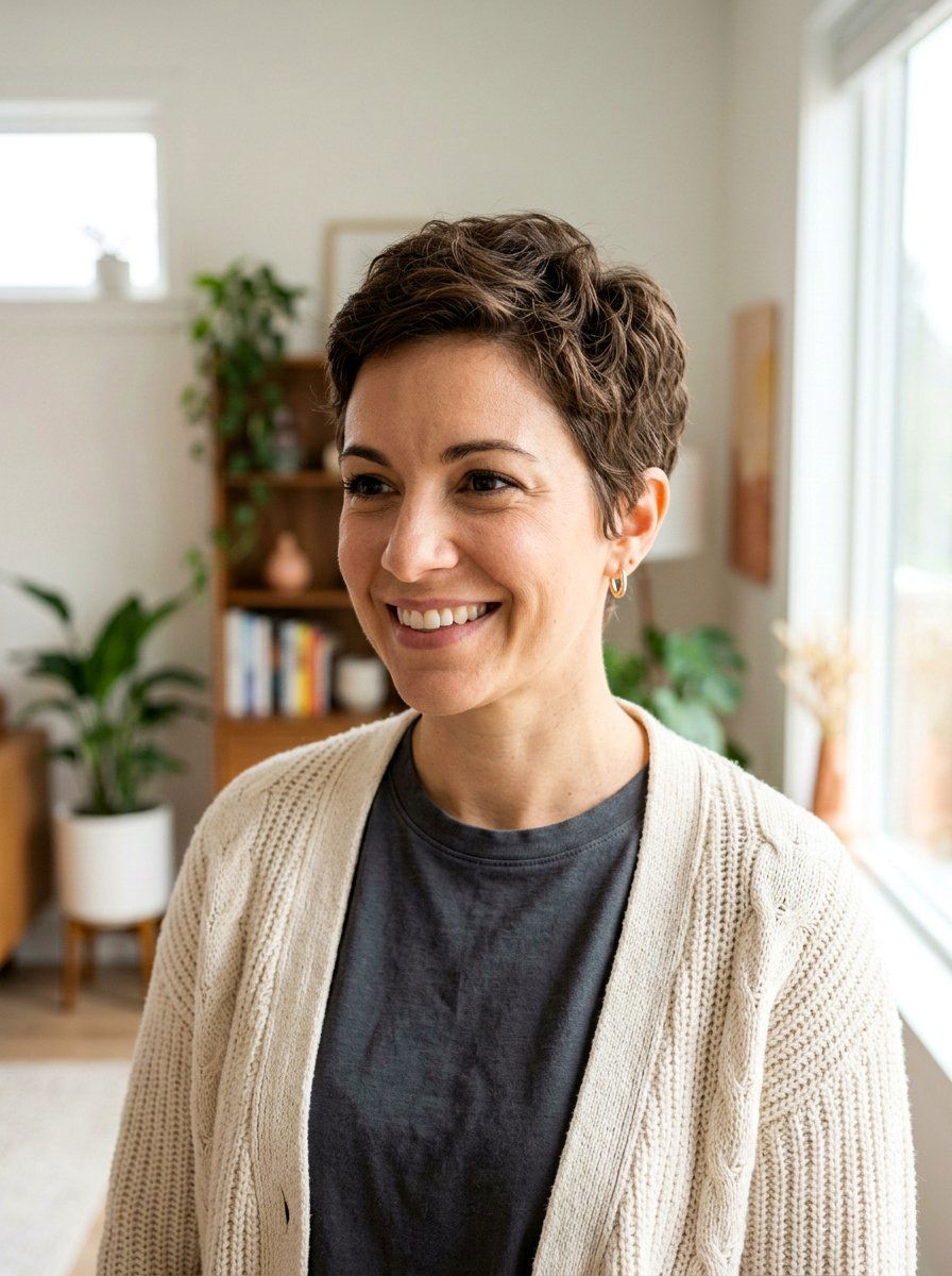 Wash And Go Cropped Pixie Haircut - 20 wash and wear short pixie haircut - 20 wash and wear short pixie haircut