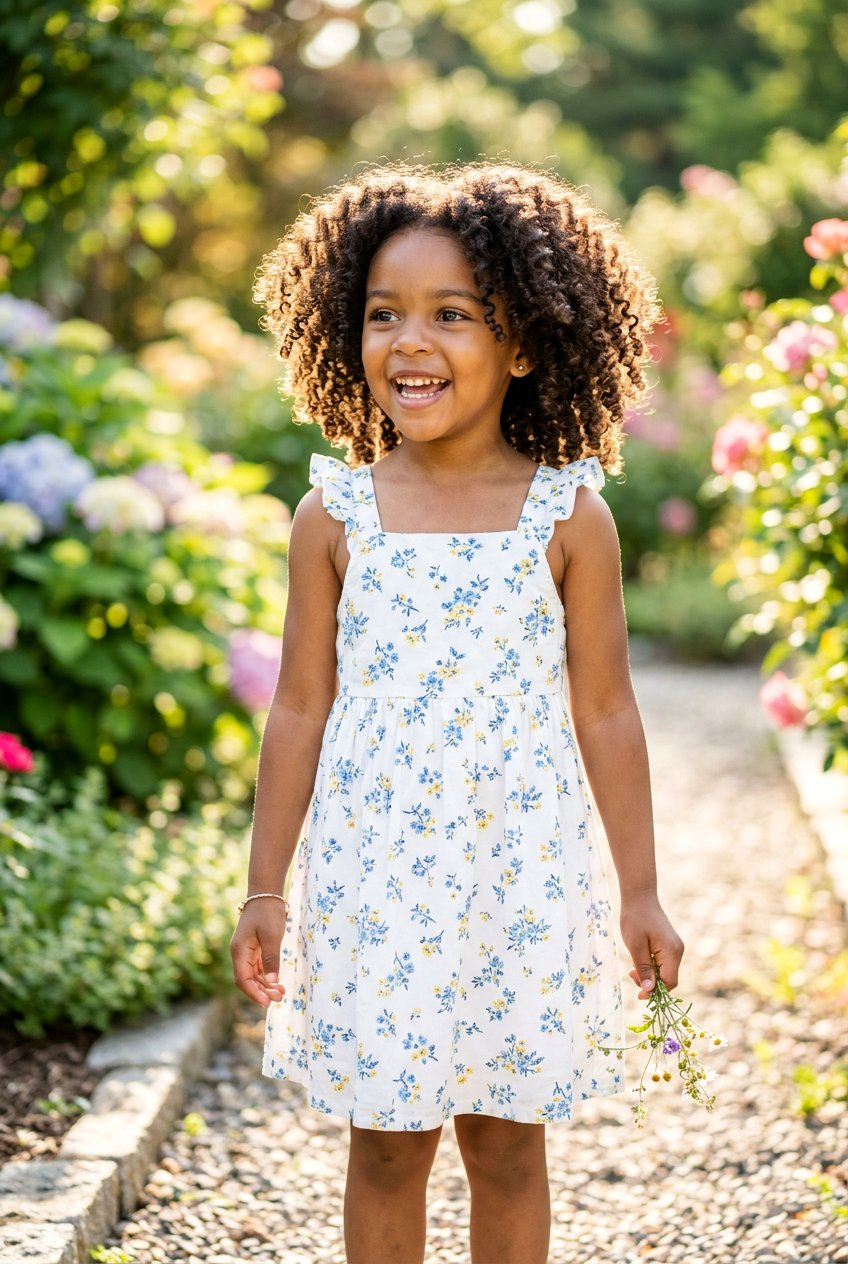 Wash And Go - 20 easy curly hairstyles for little girls - 20 easy curly hairstyles for little girls