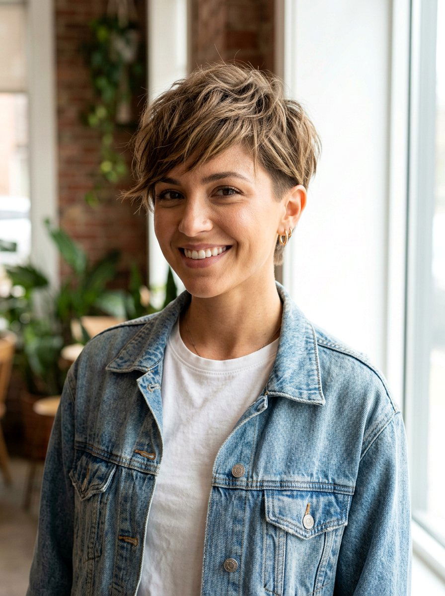 Wash And Wear Choppy Pixie Haircut - 20 wash and wear short pixie haircut - 20 wash and wear short pixie haircut