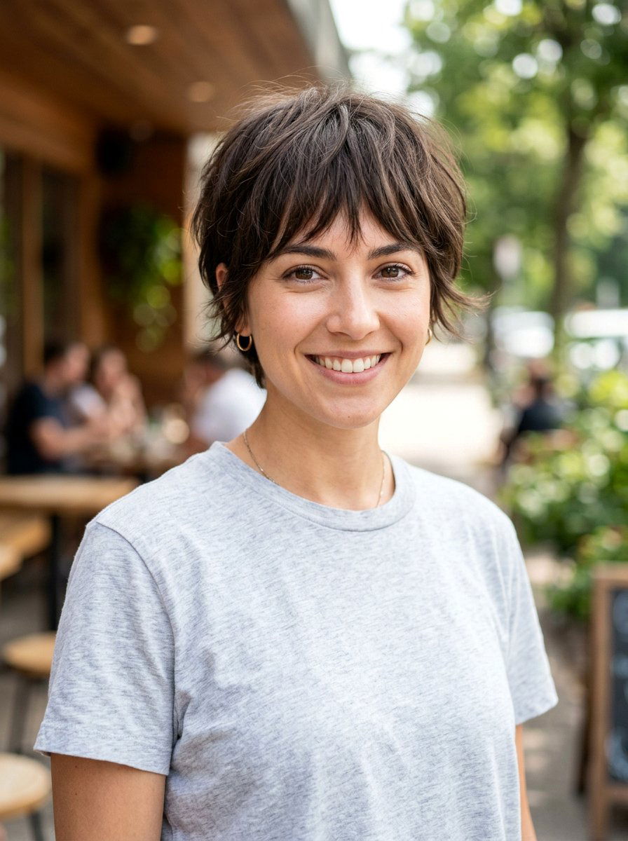 Wash And Wear Pixie Haircut With Fringe - 20 wash and wear short pixie haircut - 20 wash and wear short pixie haircut