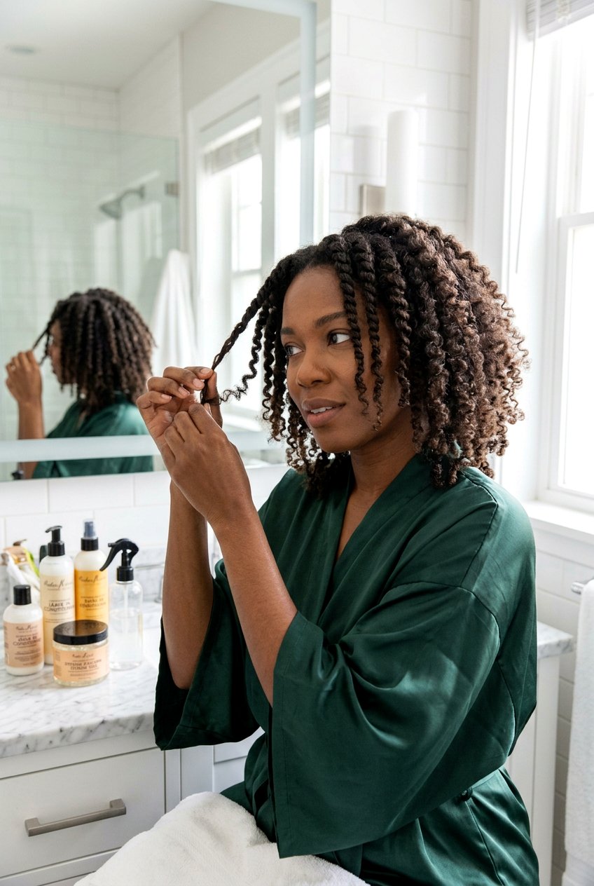 Wash and Go High Puff for Medium Natural Hair - 20 wash and go for medium natural hair - 20 wash and go for medium natural hair