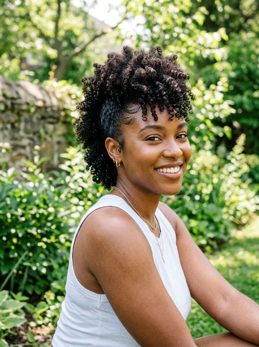 Wash and Go Soft Frohawk - 20 soft frohawk hairstyle for women - 20 soft frohawk hairstyle for women