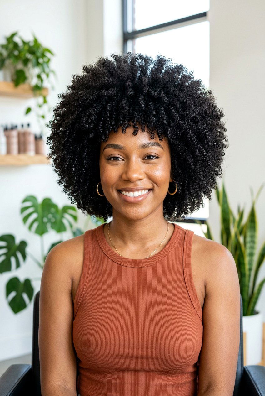 Wash and go afro - 20 afro hairstyles for women - 20 afro hairstyles for women