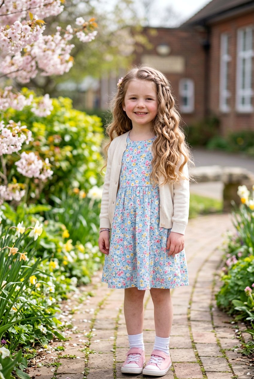 Waterfall Braid - 20 little girls hairstyle ideas for school - 20 little girls hairstyle ideas for school