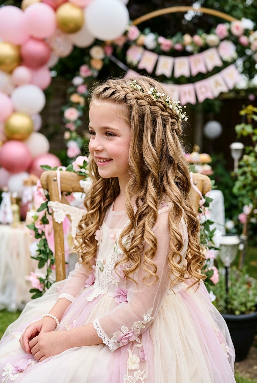 Waterfall Braid For Girls - 20 birthday braid styles for girls - 20 birthday braid styles for girls