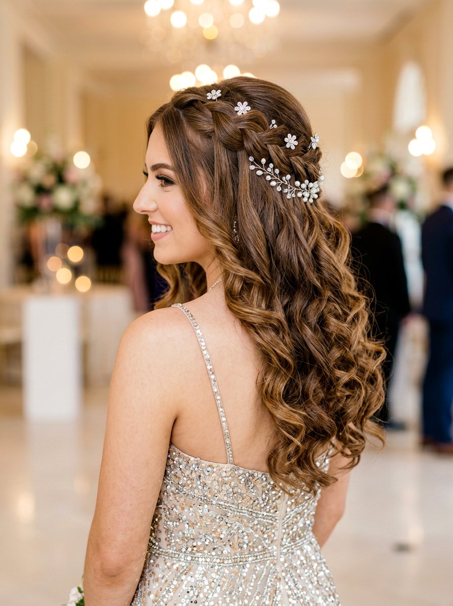 Waterfall Braid Half Up Prom - 20 waterfall braid half up hairstyle - 20 waterfall braid half up hairstyle