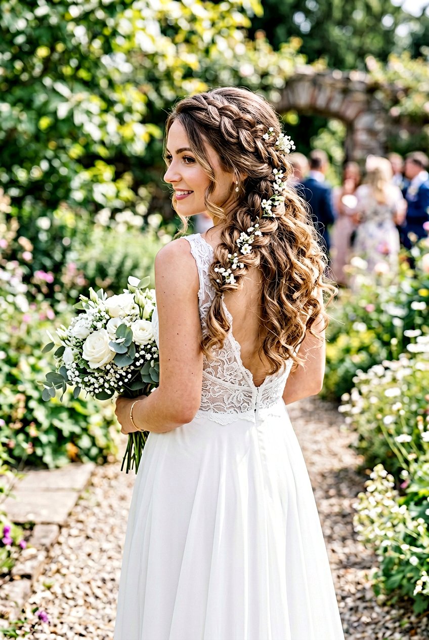 Waterfall Braid Mayun Hairstyles For Bride - 20 mayun hairstyles for bride - 20 mayun hairstyles for bride