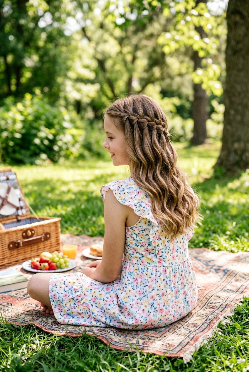 20 Adorable Picnic Hairstyles for Girls to Try This Weekend
