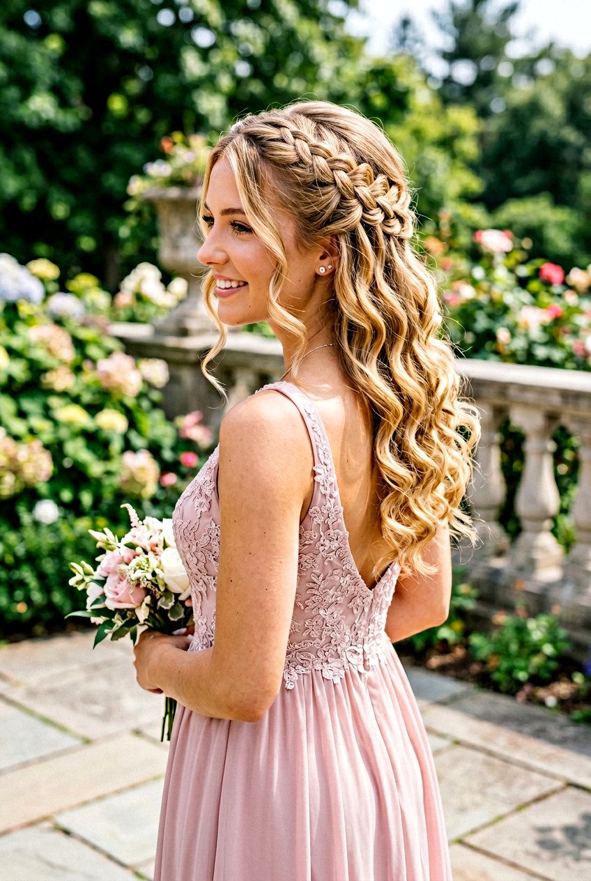 Waterfall Braid Prom Hair - 20 best prom hairstyle ideas - 20 best prom hairstyle ideas
