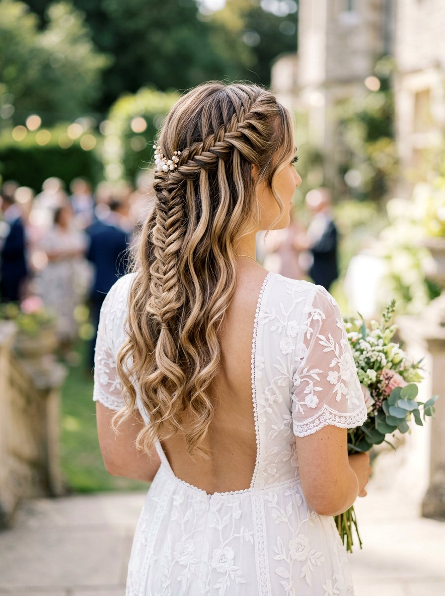 Waterfall Fishtail Braid - 20 fishtail braid hairstyle for long hair - 20 fishtail braid hairstyle for long hair