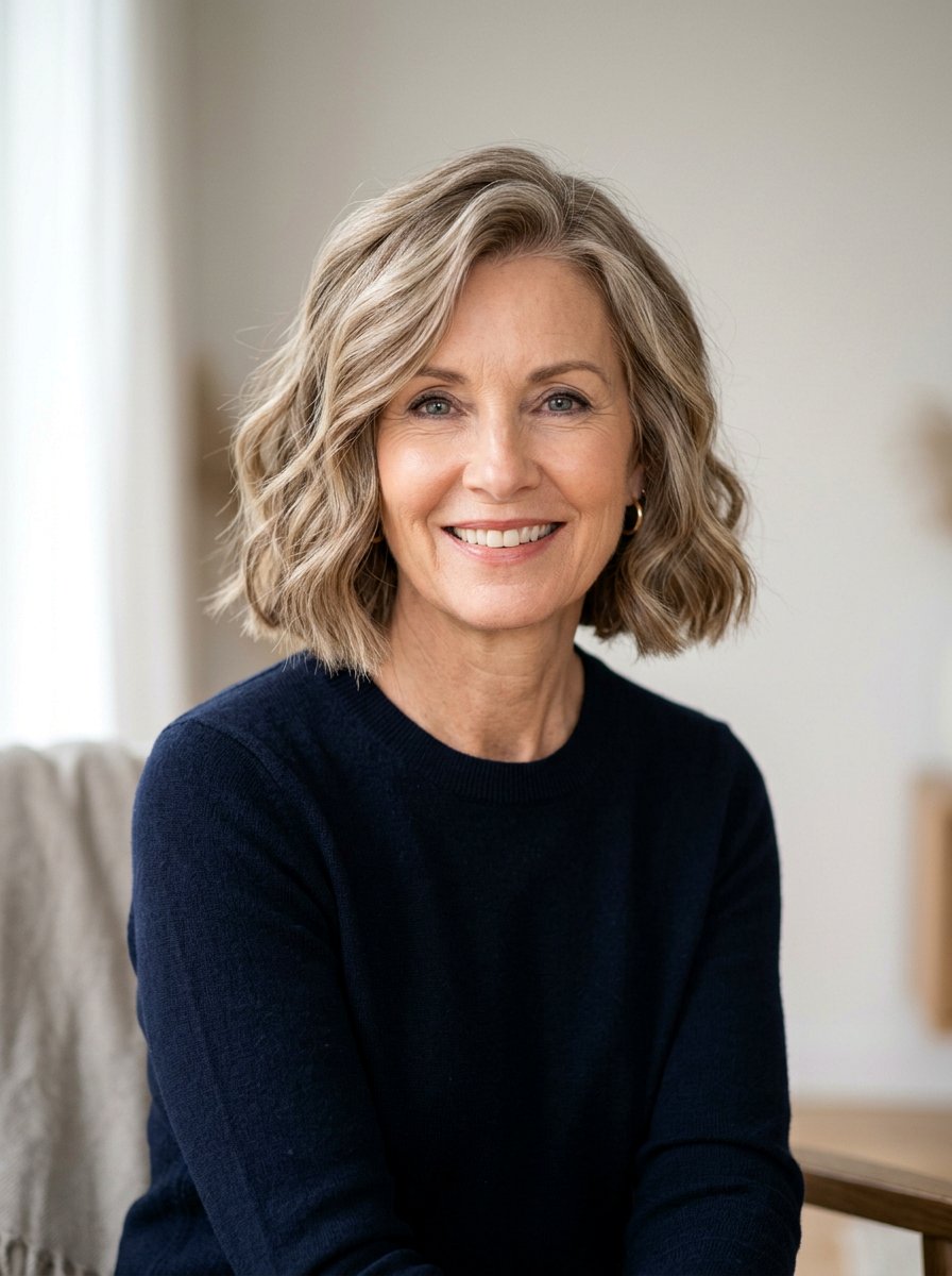 Wavy Blunt Bob For Women Over 50 - 20 wavy bob for women over 50 - 20 wavy bob for women over 50
