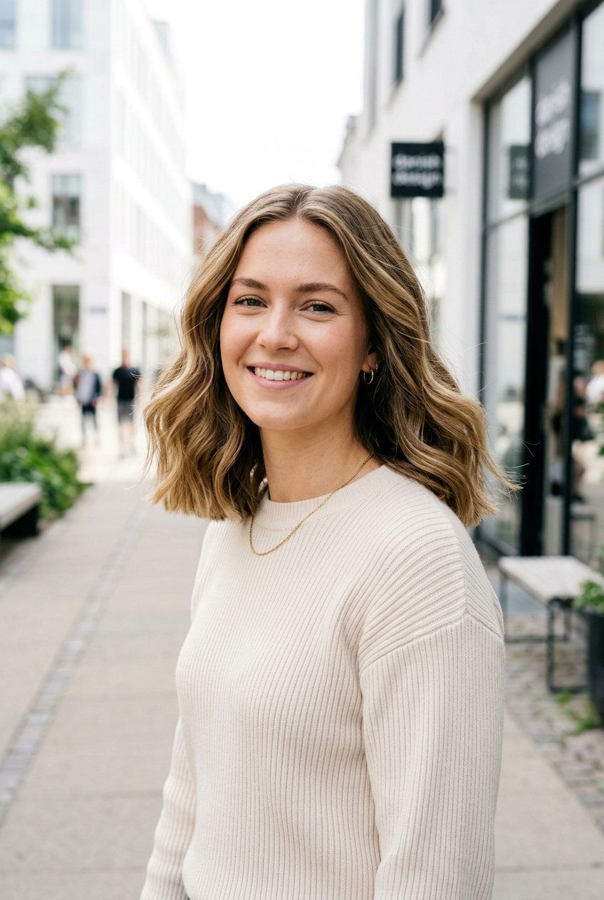 Wavy Blunt Cut With Natural Volume - 20 low maintenance wavy haircut - 20 low maintenance wavy haircut