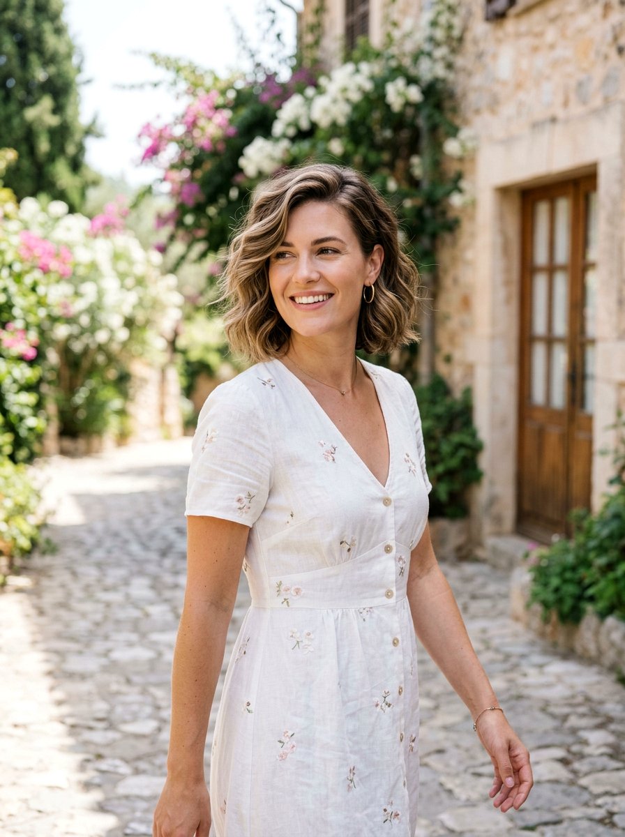 Wavy Bob For Square Face - 20 short haircut for square face women - 20 short haircut for square face women