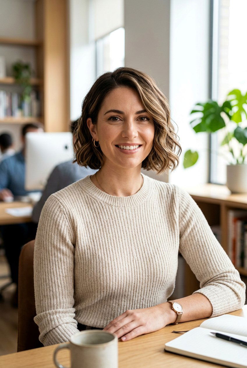 Wavy Bob For Work - 20 elegant work bob haircut - 20 elegant work bob haircut