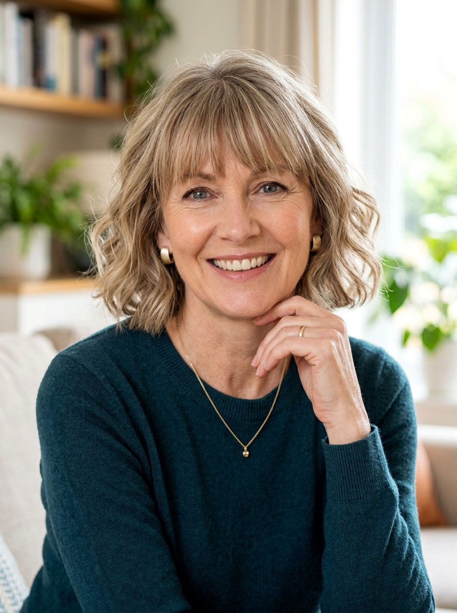 Wavy Bob With Bangs For Women Over 50 - 20 wavy bob for women over 50 - 20 wavy bob for women over 50