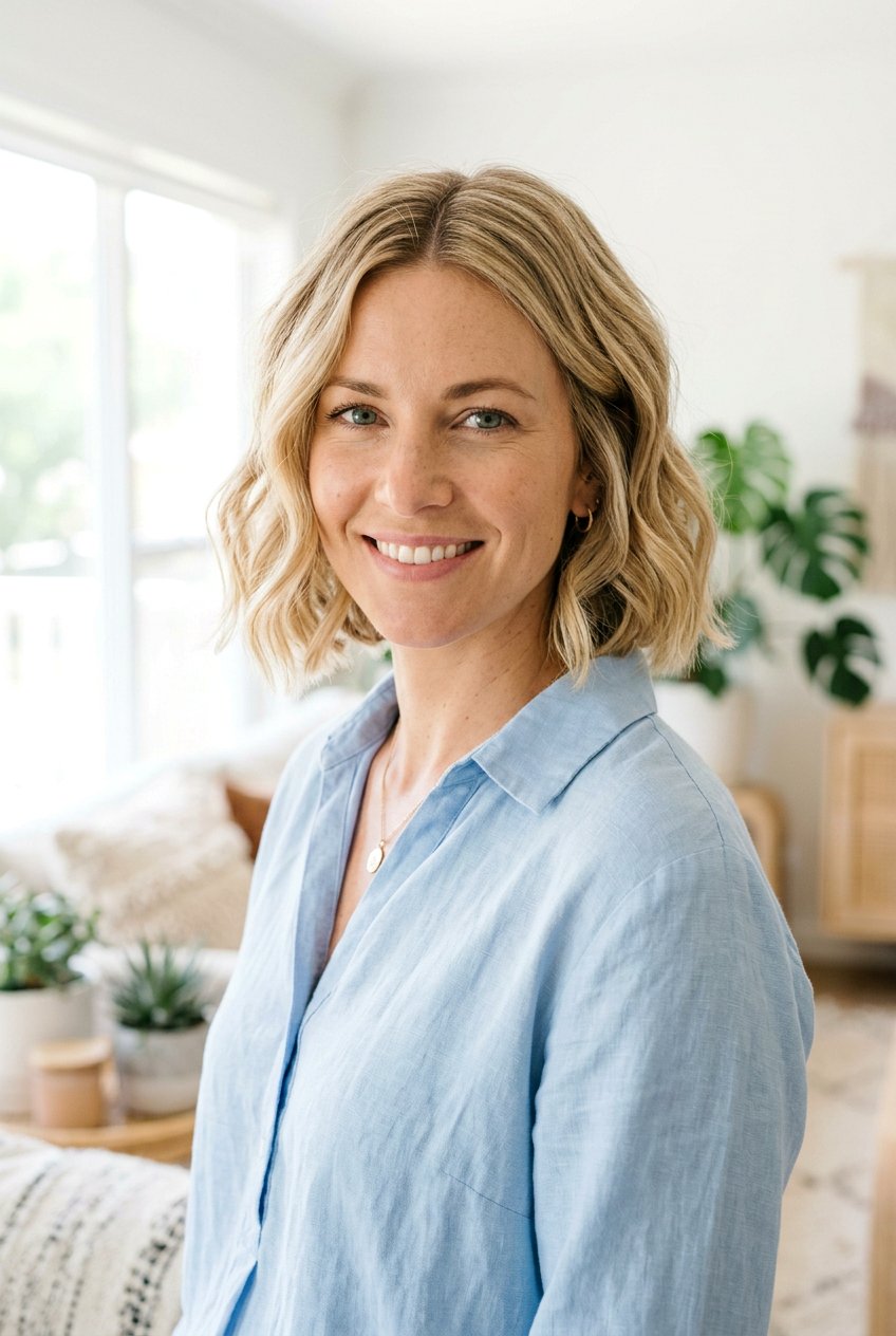 Wavy Bob With Center Part - 20 clean professional bob with center part - 20 clean professional bob with center part